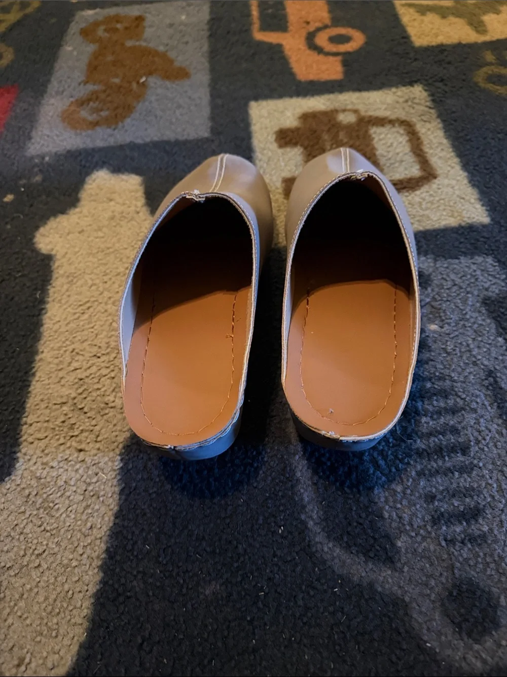 Men's Slip-On Mule in Taupe